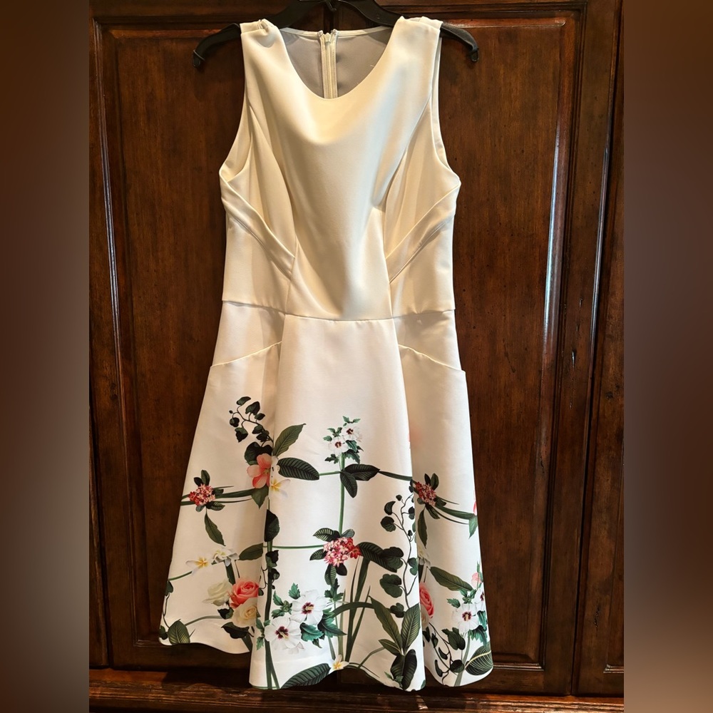 NWT Ted Baker Tea Length Dress, Ted Size 3